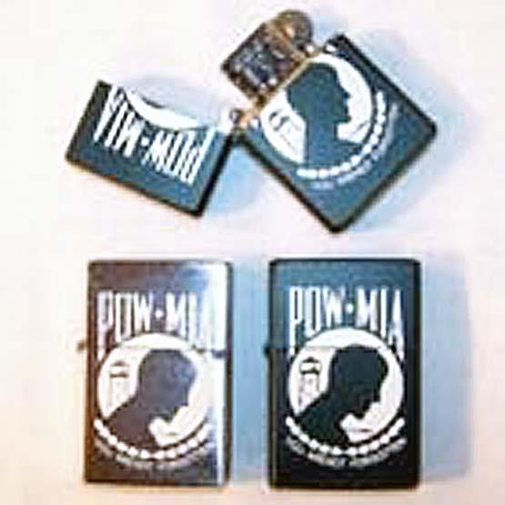 POW MIA FLIP TOP OIL LIGHTER