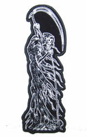 GRIM REAPER STANDING SLEEVE 6 IN EMBROIDERED PATCH
