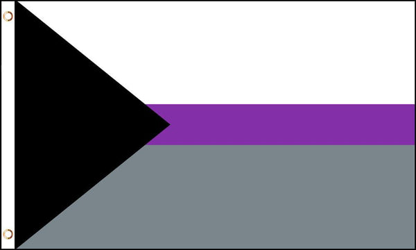 DEMISEXUAL PRIDE (3ft X 5ft) FLAG