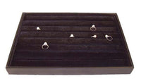 LARGE PADDED SLOTTED RING DISPLAY TRAY