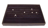 LARGE PADDED SLOTTED RING DISPLAY TRAY