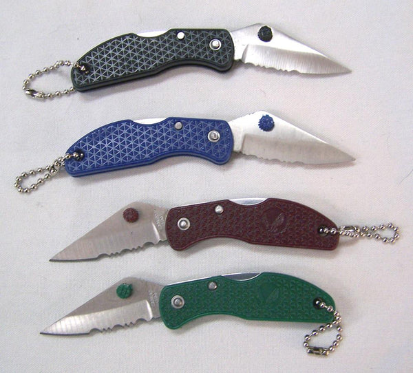 SERRATED BLADE FOLDING POCKET KNIFES