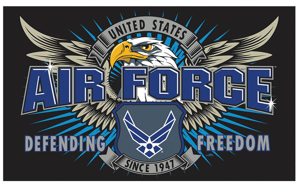 AIRFORCE SPECIAL MISSION USMC DELUXE (3ft X 5ft) FLAG