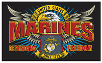MARINES SPECIAL MISSION USMC DELUXE (3ft X 5ft) FLAG