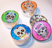 SUGAR SKULL 3D TOBACCO GRINDERS