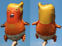 TRUMP BABY FOIL NOVELTY PARTY BALLOON 23"X18"
