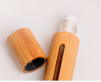 Bamboo Roll On Empty Bottle for Perfume, Essential oils scents  (sold by piece