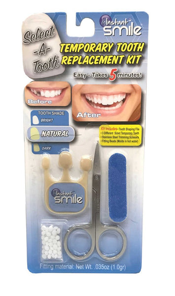 NATURAL WHITE SECLECT A REPLACEMENT TOOTH I KIT