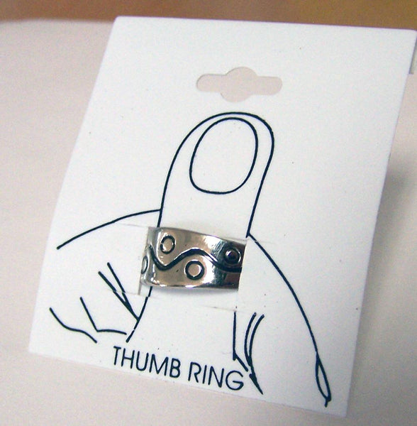 CUFFED THUMB FINGER RING