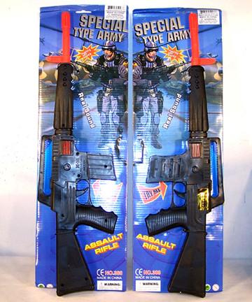 M16 BLACK SPARKLING MACHINE GUN W NOISE