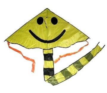 SMILE FACE KITES W STRING
