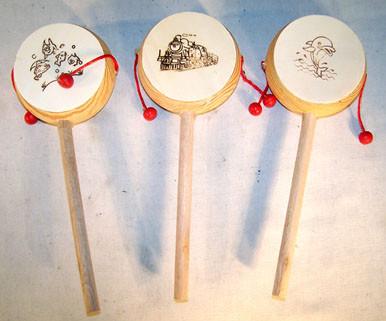WOODEN CHINESE DRUMS