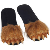 HAIRY WEREWOLF BIG FOOT SANDALS FEET