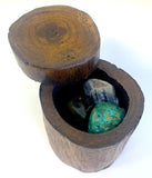 REAL WOOD ROUND 2 1/2 TALL BOX (sold by piece or dozen)