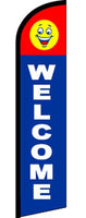 SUPER SWOOPER (15ft) HAPPY SMILE FACE WELCOME FLAG