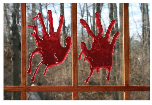 REALISTIC 3D GEL BLOODY HAND PRINTS