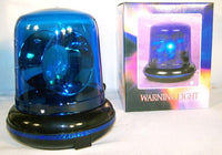 BLUE COLOR ROTATING BLINKER BEACON COP LIGHT