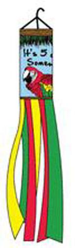 ITS FIVE OCLOCK SOMEWHERE WINDSOCK