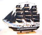 WOODEN 24 inch PIRATE SHIP