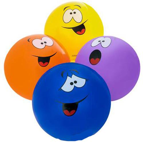 SMILE SILLY FACE INFLATABLE 16 INCH BALLS