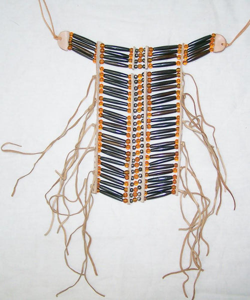 MEDIUM  INDIAN STYLE BUFFALO BONE BREAST CHEST PLATE