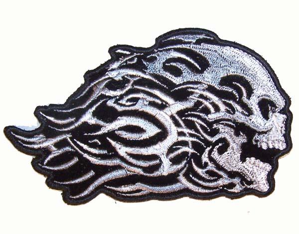SKULL HEAD BUTT PATCH