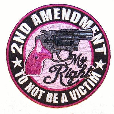 2ND AMENDMENT MY RIGHT PISTOL PATCH