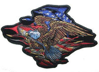AMERICAN FLYING EAGLE EMBROIDERED PATCH