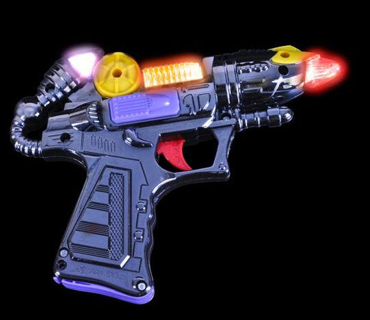 6.5" SILVER SPACE BLASTER ( sold by the piece or dozen )